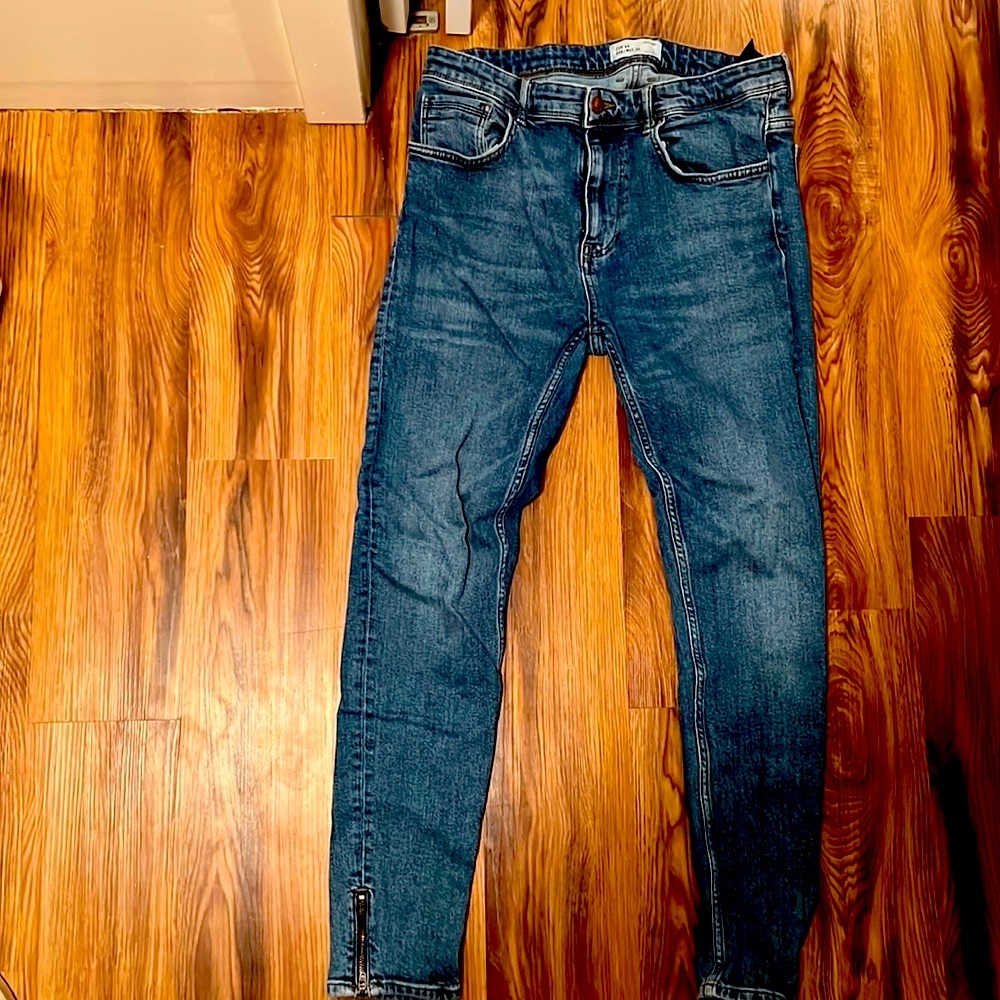 Zara Man skinny fit jeans, Made in Turkey